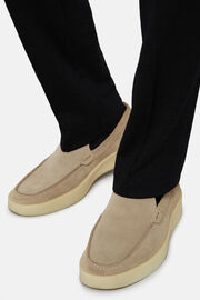 Suede Loafers, Sand, hi-res
