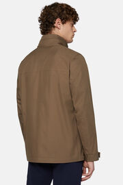 Fiel Jacket In Cotone Nylon, Taupe, hi-res
