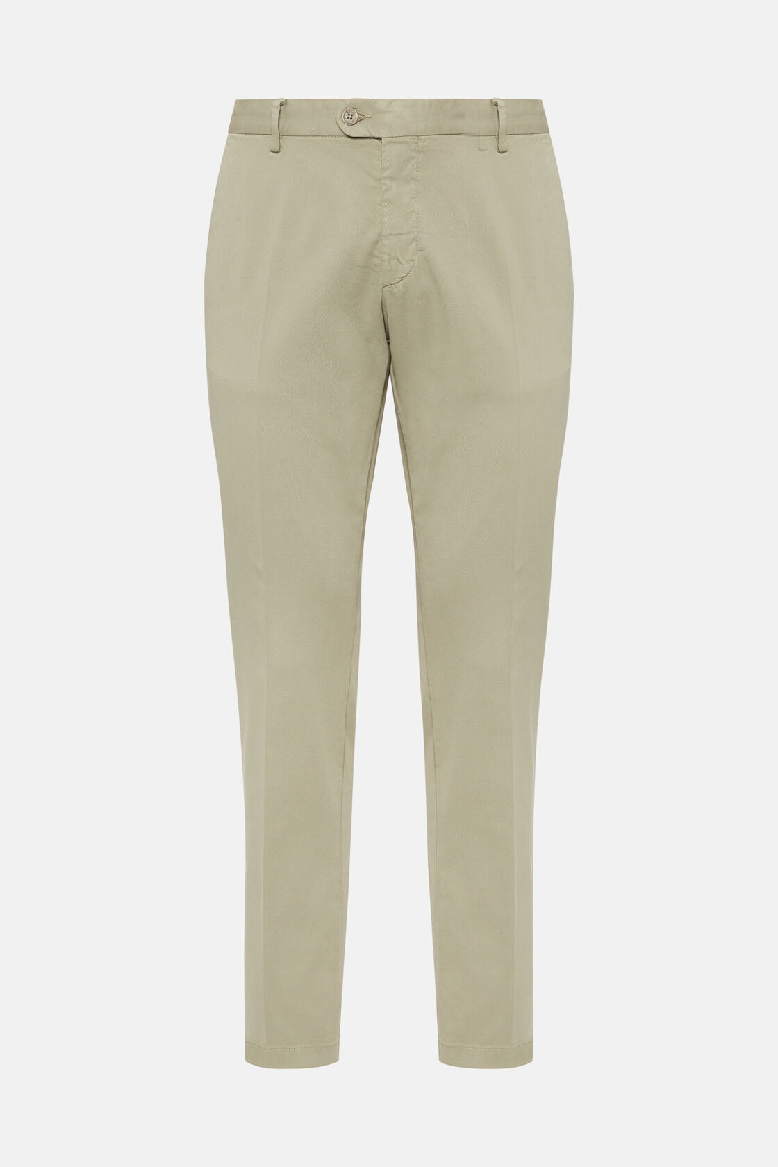 Stretch Cotton Tencel Panama Trousers | Boggi
