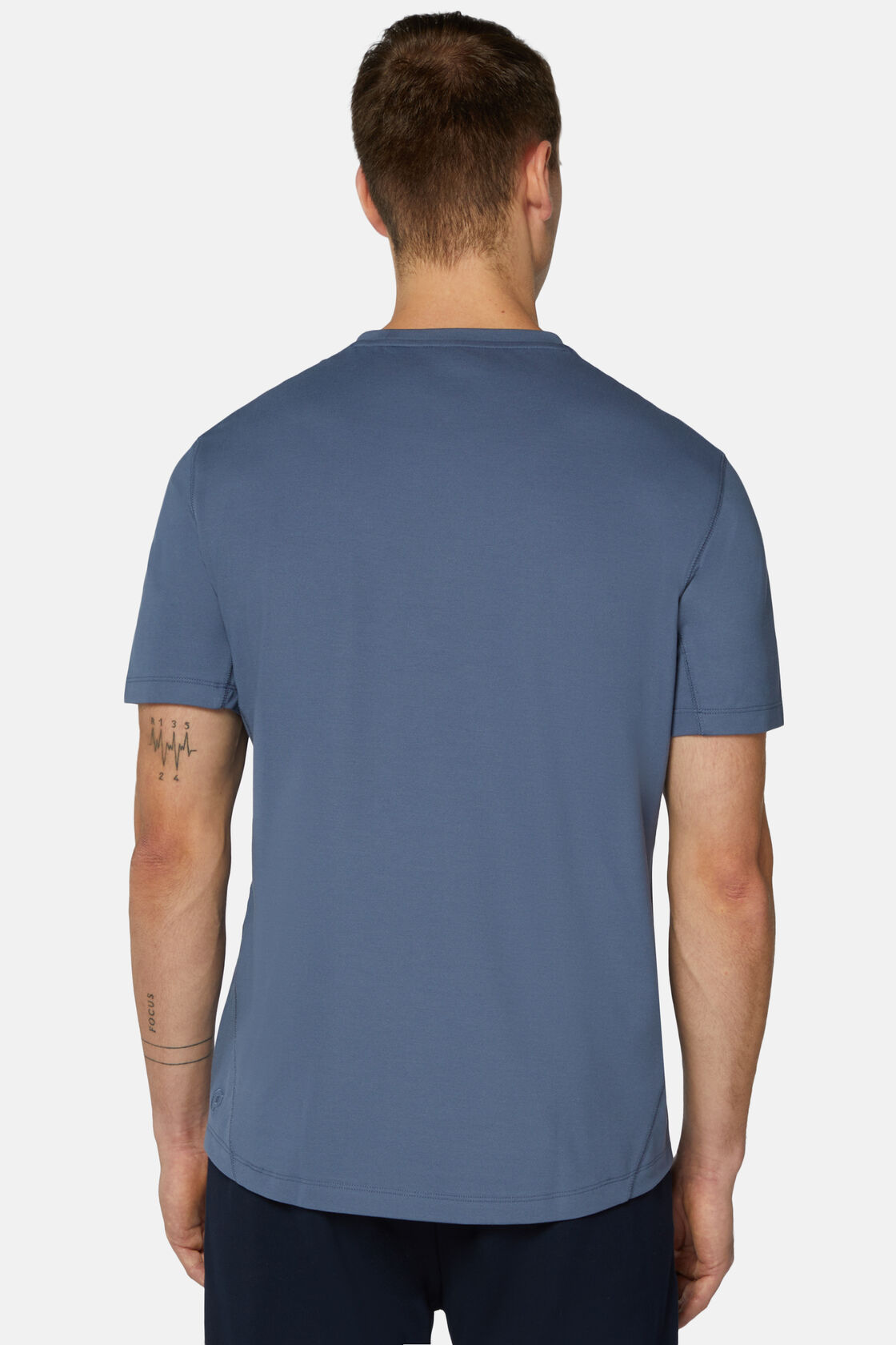 T-Shirt Aus Hochwertigem Und Nachhaltigem Pikee, Air-blau, hi-res