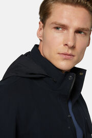 B Tech Recycled Technical Fabric Field Jacket, Navy blue, hi-res