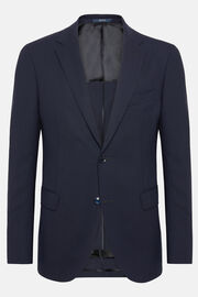 Blue Travel Wool Suit, , hi-res