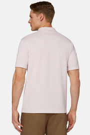 Wiosenna koszulka polo z wytrzymałej piki, Pink, hi-res