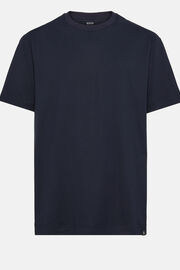 T-shirt van high-performance jersey, Navy blue, hi-res
