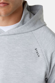 Sweatshirt Mit Kapuze Aus Technischem Stretch-Interlock, , hi-res