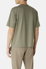 T-Shirt in Sustainable Performance Jersey, Military Green, hi-res