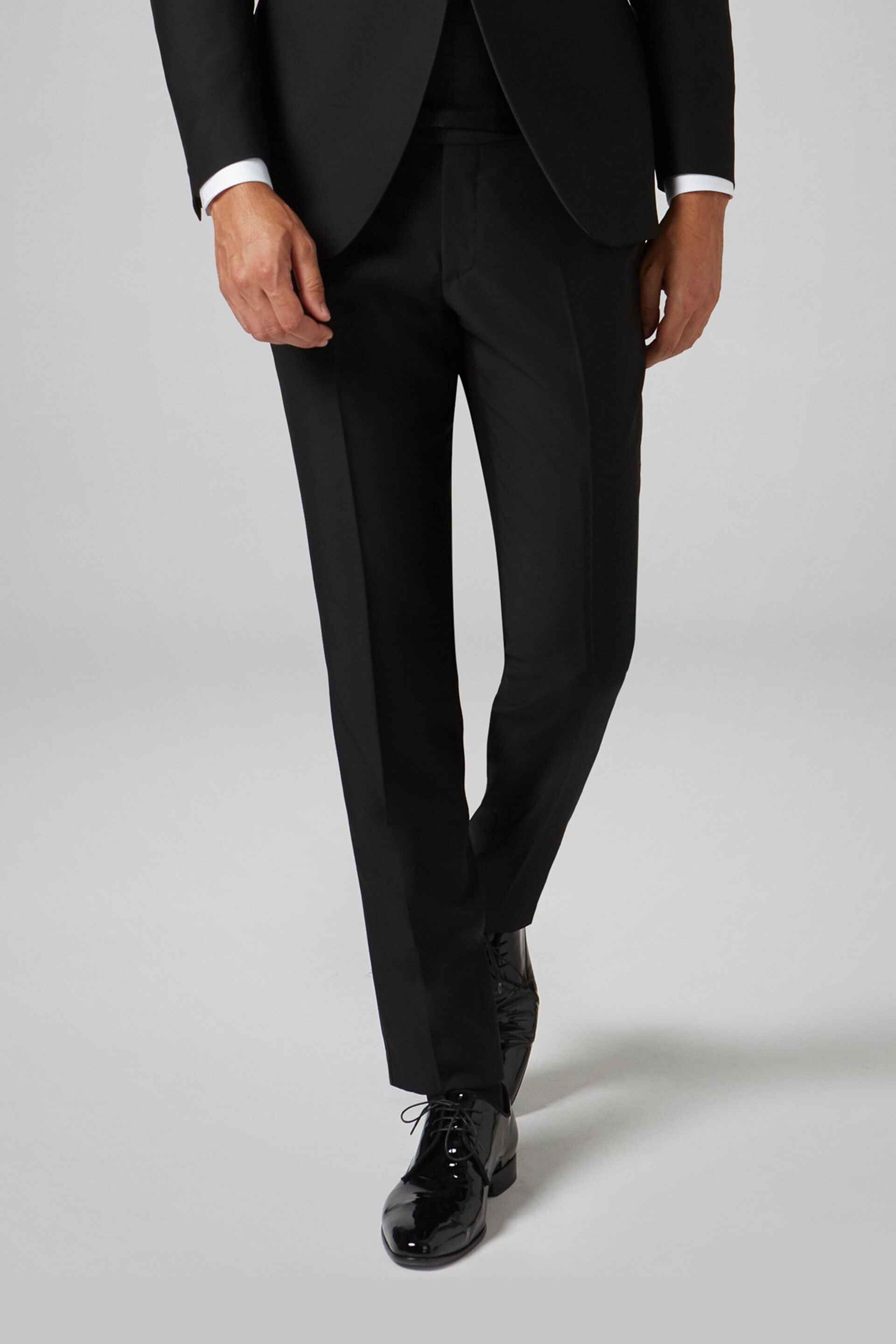 formal trousers with side stripe
