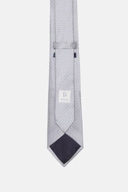 Εμπριμέ μεταξωτή επίσημη γραβάτα, Light Blue, hi-res