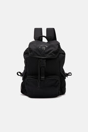 Recycled Technical Fabric Backpack, Black, hi-res
