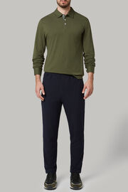 Stretch modal trousers with drawstring, , hi-res