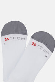 Socken Aus Technischem Garn 3er-Pack, Weiß, hi-res