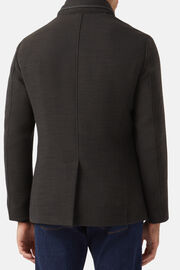 Caban in Stretch Wool, , hi-res