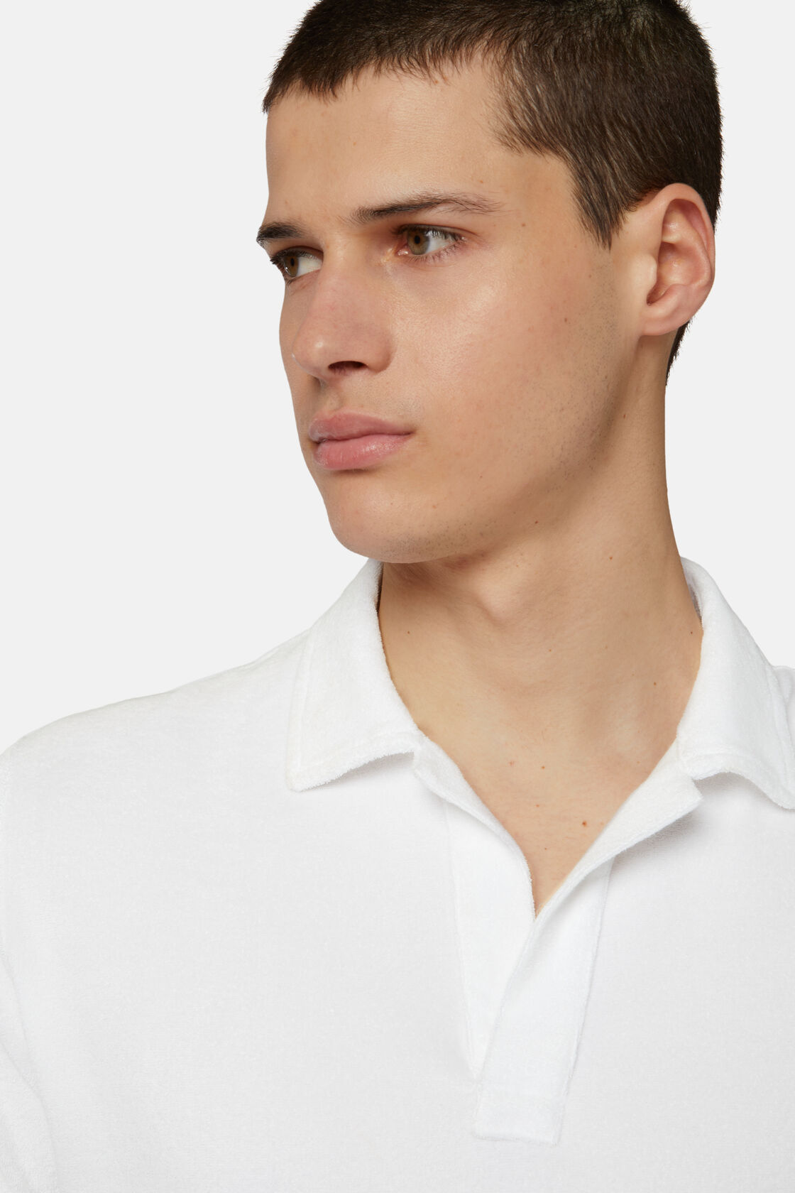 Cotton/Nylon Polo Shirt | Boggi