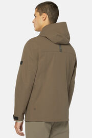 B Tech Recycled Technical Fabric Field Jacket, Brown, hi-res