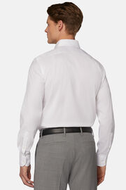 Chemise blanche pin point en coton regular fit, blanc, hi-res