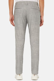 B-Tech Stretch Nylon Trousers, Light grey, hi-res