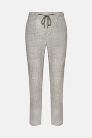 Pantalon En Nylon Extensible B Tech, gris clair, hi-res