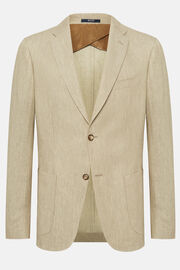 Dove Grey Pure Linen Suit, , hi-res