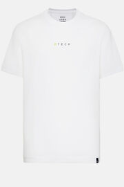 Nagy teljesítményű Piqué pólóing, White, hi-res