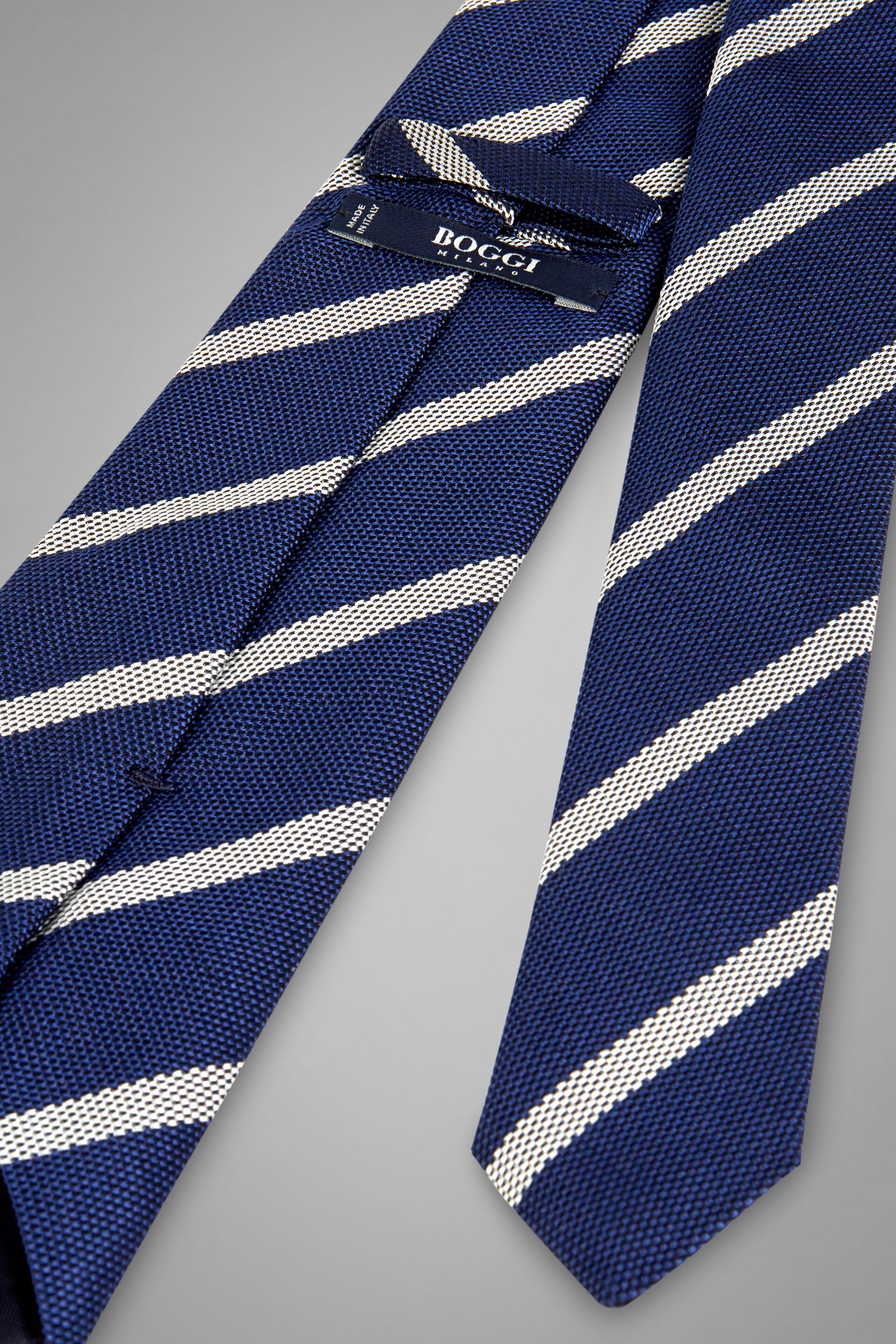 Cravatta Regimental In Seta Boggi Uomo Accessori Cravatte e accessori Cravatte 