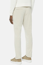 B-Tech Stretch Nylon Trousers, White, hi-res