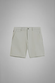 Regular Fit Technical Nylon Bermuda Shorts, Light grey, hi-res