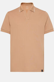 Koszulka polo z wytrzymałej piki, Orange, hi-res