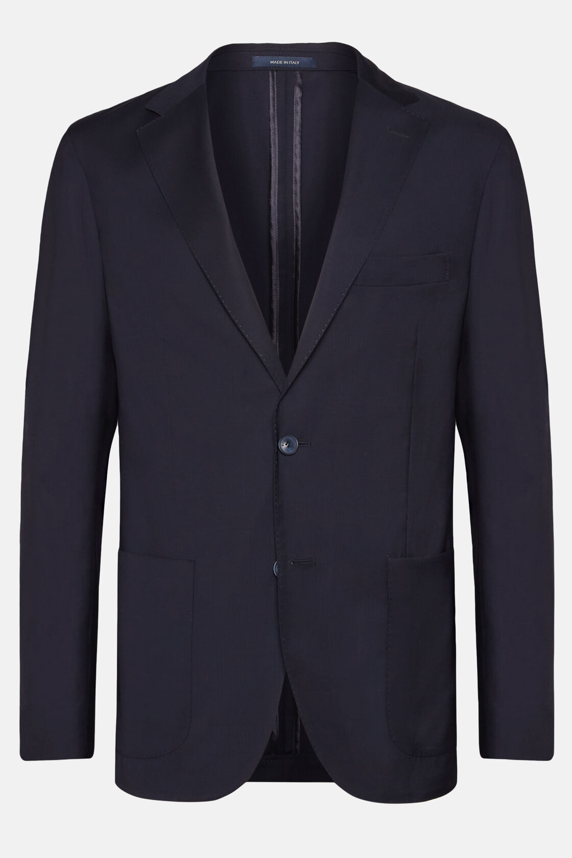 Blue Suit in B Aria Wool, , hi-res