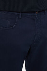 Jeans In Cotone Elasticizzato, Navy, hi-res