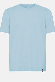 T-Shirt in Cotton Slub Jersey, , hi-res