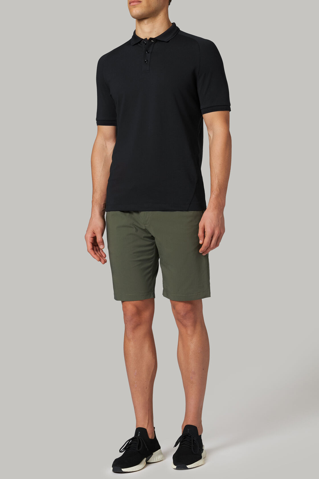 Polo shirt in sustainable performance pique, , hi-res
