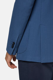 Air Force Blue Cotton B Jersey Jacket, Air-blue, hi-res