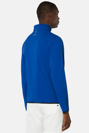 Padded jacket in B-Tech Recycled Stretch Nylon, Royal blue, hi-res