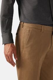 Stretch Cotton/Tencel Trousers, , hi-res