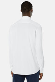 Regular Fit Performance Pique Polo Shirt, White, hi-res