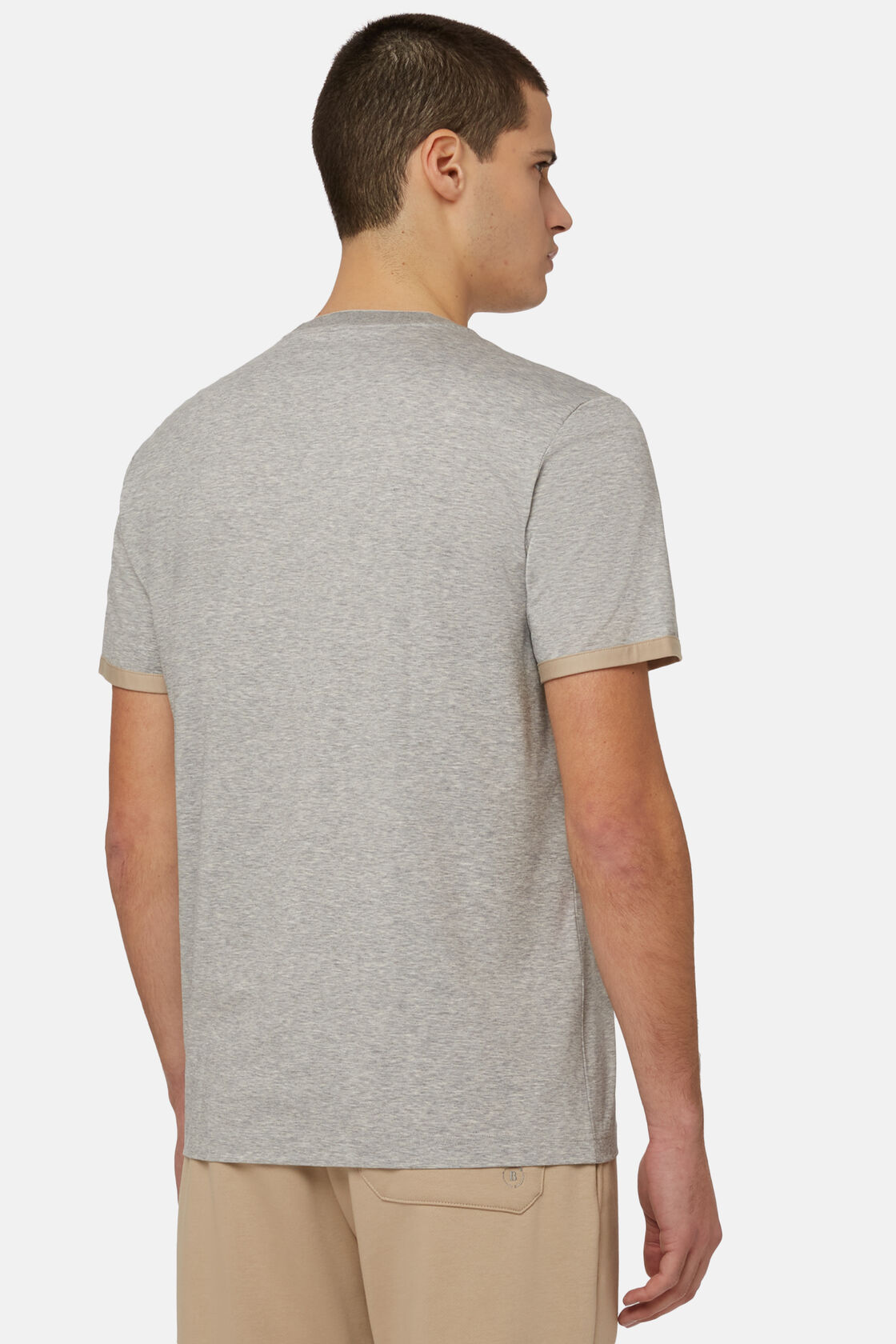 T-Shirt Aus Hochwertigem Und Nachhaltigem Jersey, Grau, hi-res