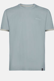 T-Shirt in Sustainable High-Performance Jersey, Light Blu, hi-res
