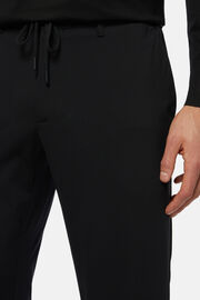 Spodnie Z Rozciągliwego Nylonu B Tech, Black, hi-res