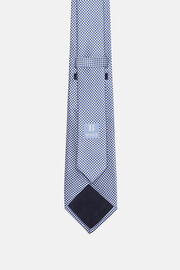 Bedrukte zijden ceremoniële stropdas, Light Blue, hi-res