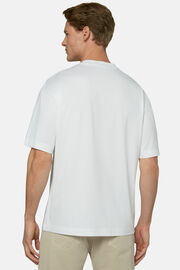 T-Shirt in Sustainable Performance Jersey, White, hi-res