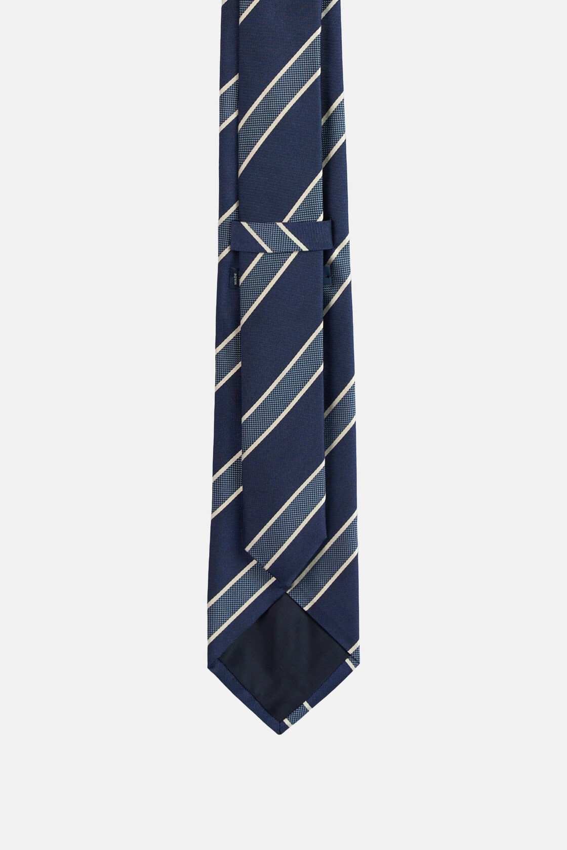 Striped Silk Tie, , hi-res