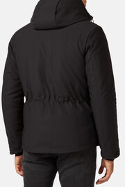 Technical Fabric Padded Block Jacket, Black, hi-res
