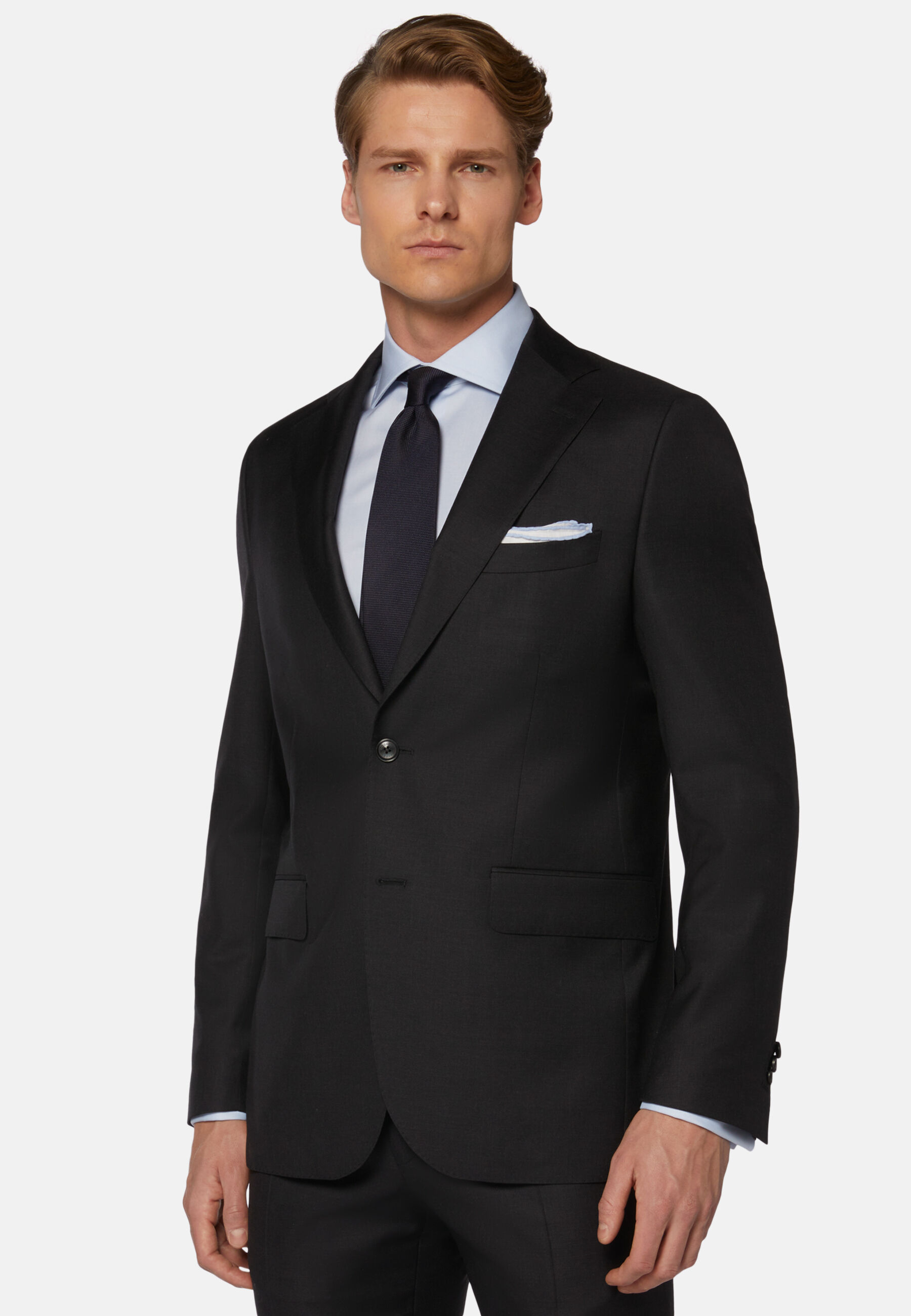 Charcoal Grey Mens Suit Vitale Barberis Premium Italian Wool Suit | Luxury  Mens's Suit 1