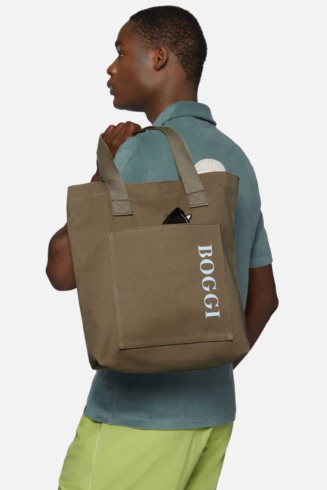 Τσάντα από βιολογικό βαμβάκι, Beige, hi-res