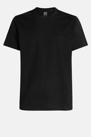 T-shirt En Jersey De Coton Pima, Noir, hi-res
