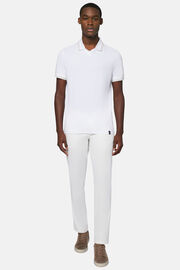 Nagy teljesítményű Piqué Polo pólóing, White, hi-res