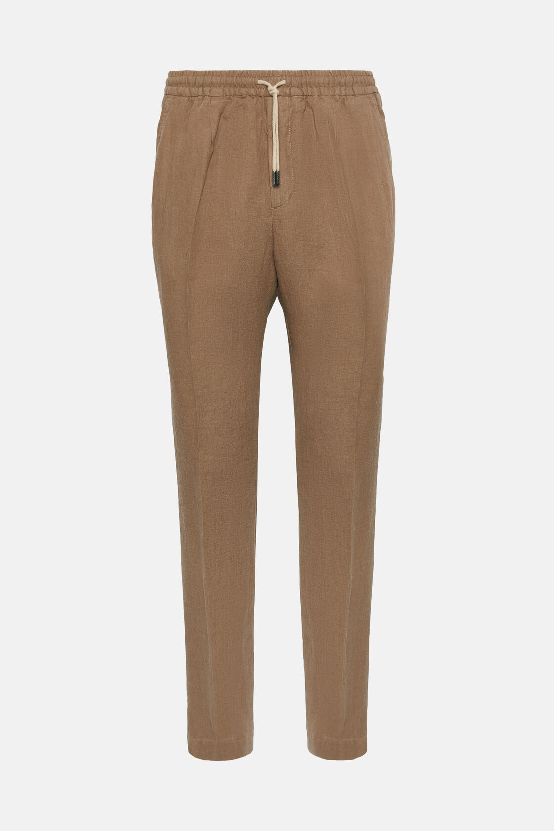 City Linen Trousers, Taupe, hi-res