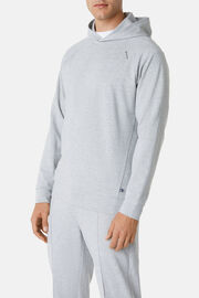 Sweatshirt Mit Kapuze Aus Technischem Stretch-Interlock, , hi-res