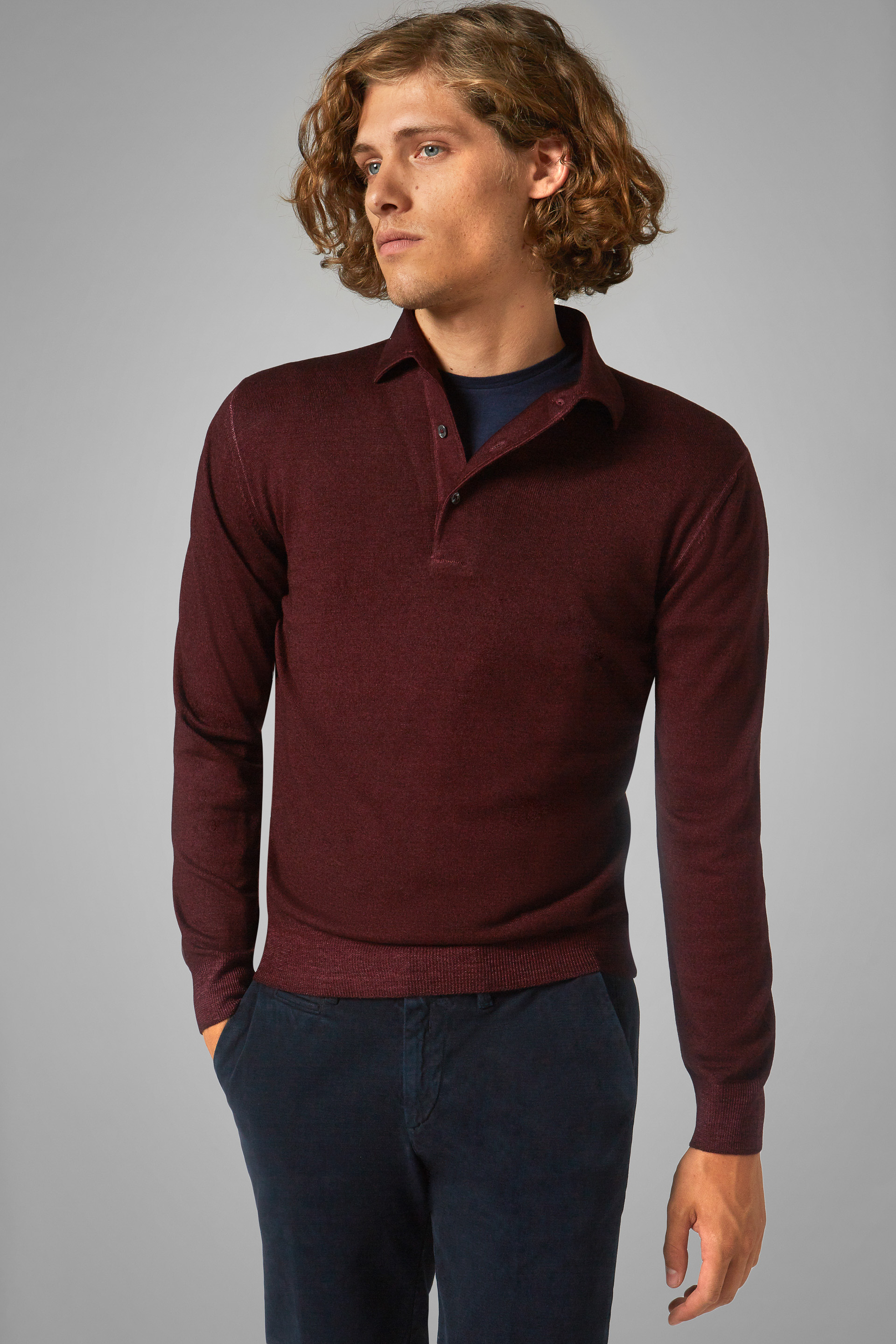 Buy > merino wool polo shirt > in stock