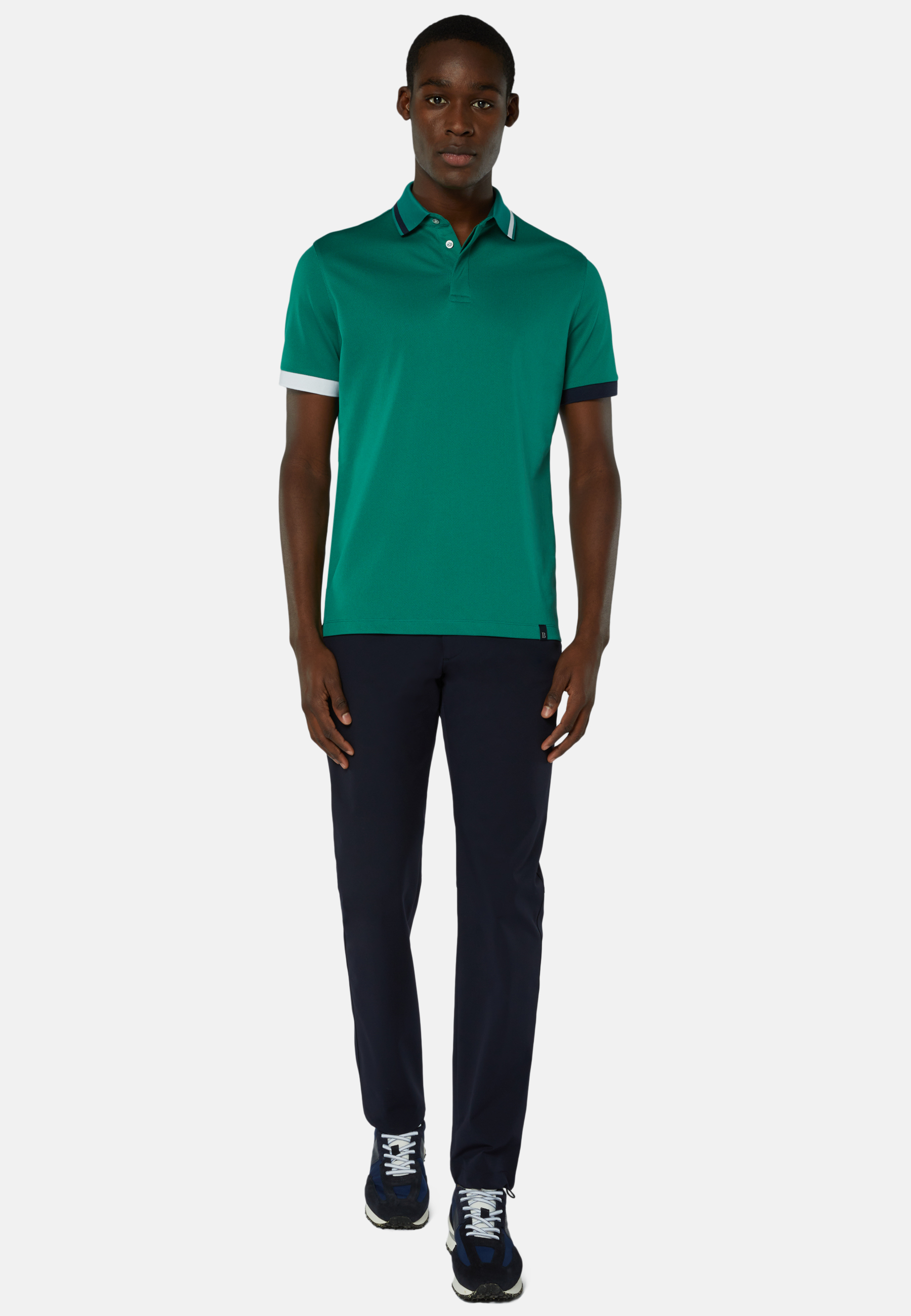 Polo Shirt In Sustainable High-Performance Fabric | lupon.gov.ph